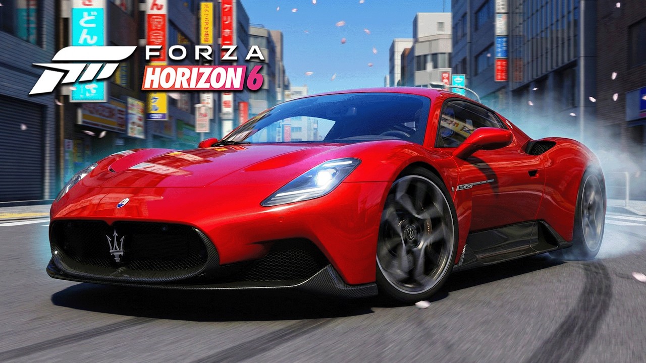 Maserati MC20 OFFICIALLY REVEALED in Forza Horizon 6 - Updated Car