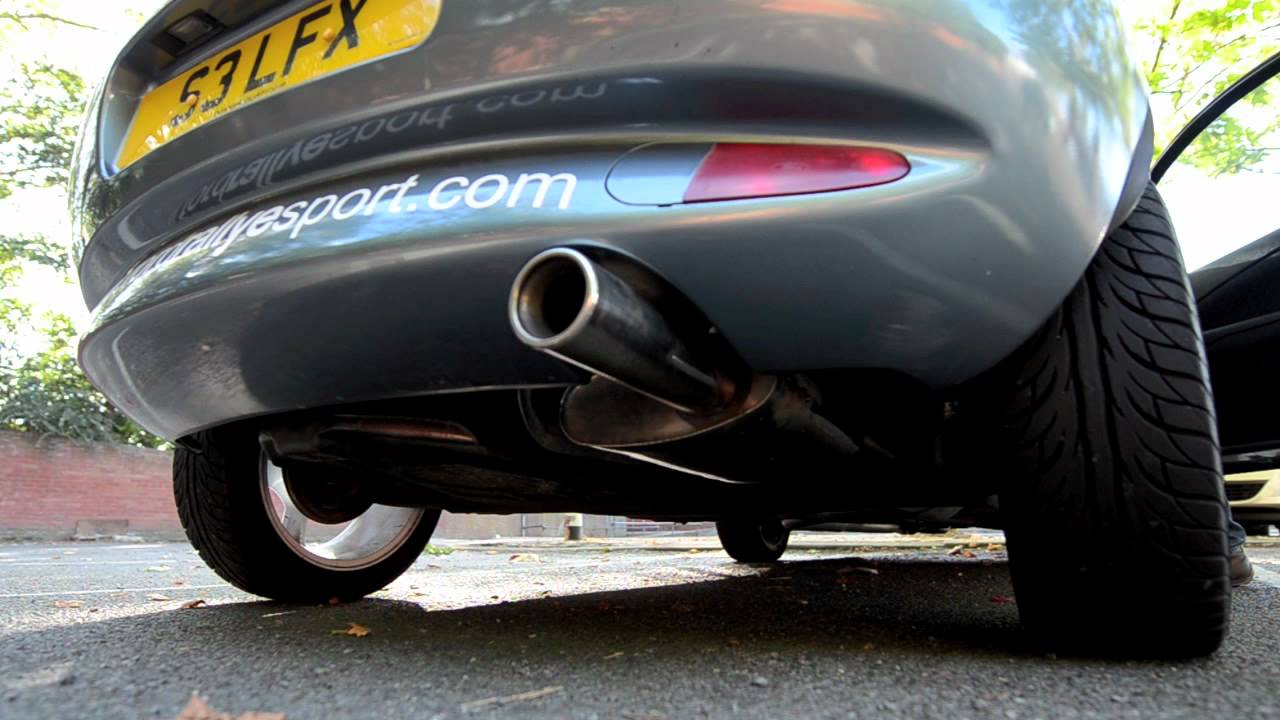 Ford Puma 1.7 Scorpion exhaust and Pro-Tech manifold - YouTube