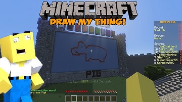 Minecraft: Draw My Thing Minigames Ep 1