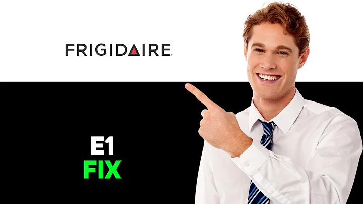 Frigidaire Washer Code E1 2025
