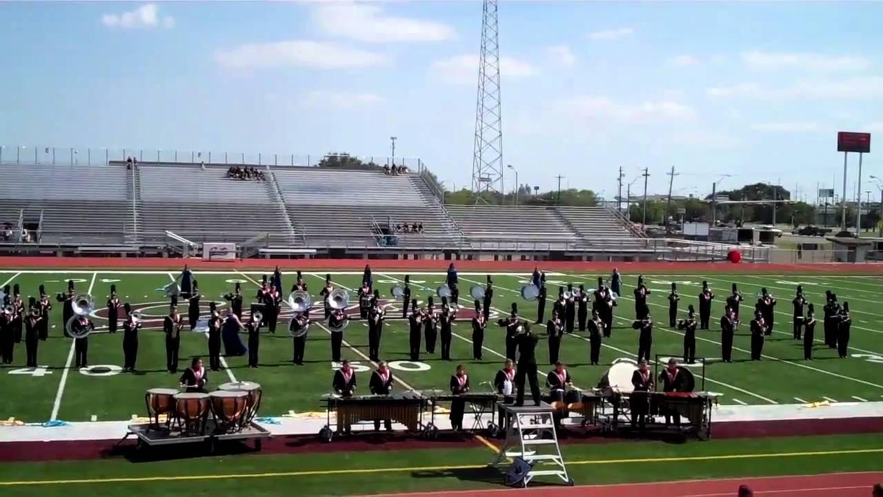Victoria West Band of Warriors UIL Performance - YouTube