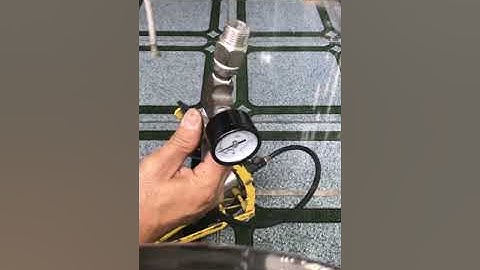 Chia sẻ cách chế 1 bộ test áp đường ống PVC or PPR