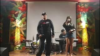 DINDA ANGGRAINI FT. SUGENG SUHARMAJI, BUIH JADI PERMADANI, DIMAS PRO, DI SKY CAFE.