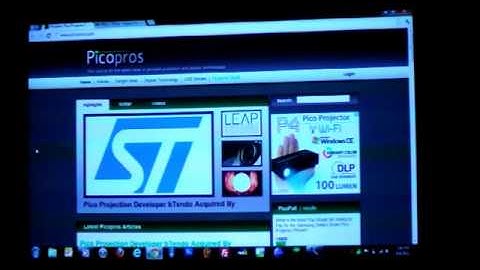 AAXA P4X Review in a Dark Room Setting | Video 3 of 4