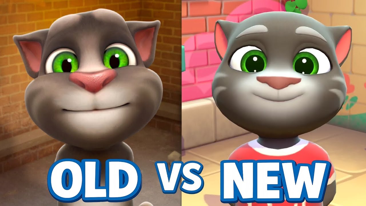 Talking Tom 2016 vs 2025 Gameplay – Full Comparison