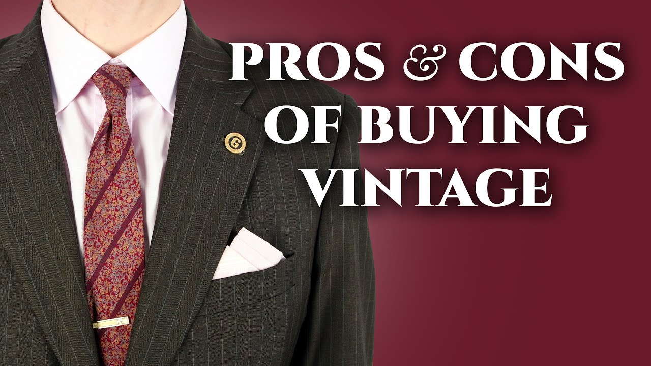 Pros & Cons of Buying Vintage Clothing YouTube