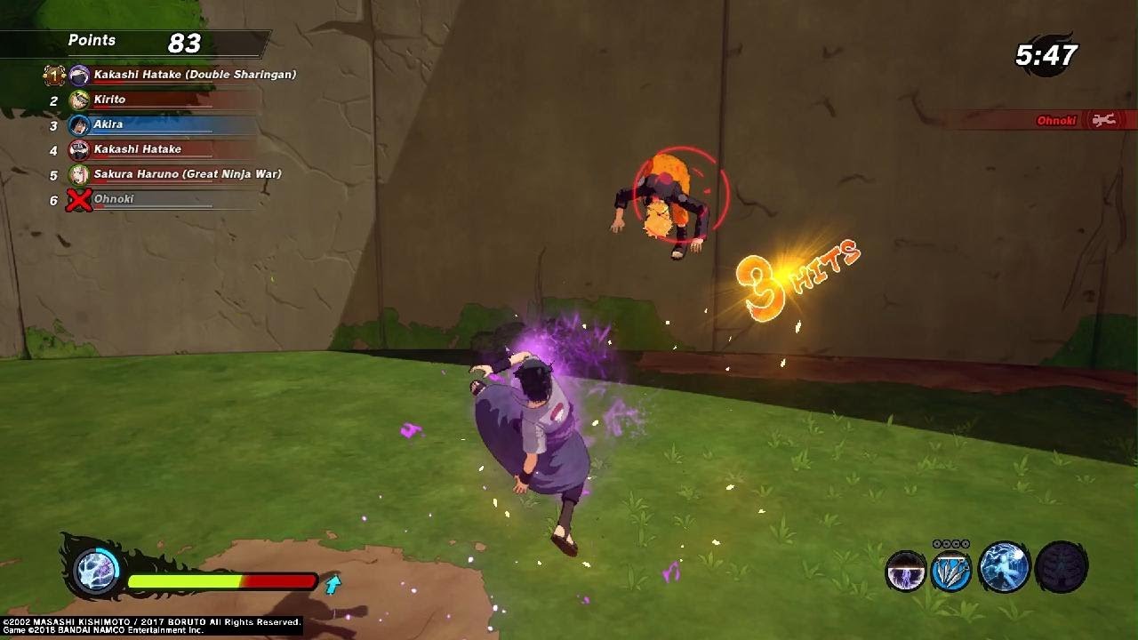 SHINOBI STRIKER: Naruto (Last battle) vs Sasuke (Last battle) - YouTube