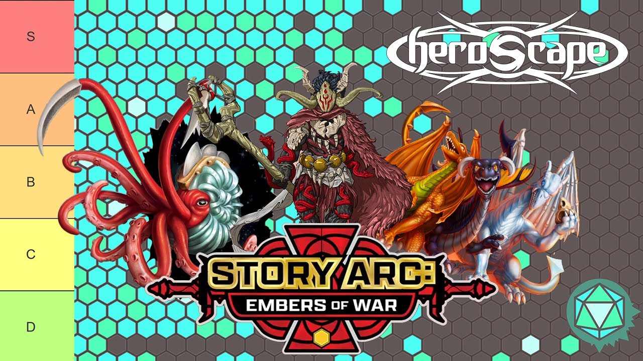 Ranking Embers of War Army Cards | Heroscape Tier List