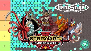 Ranking Embers of War Army Cards | Heroscape Tier List