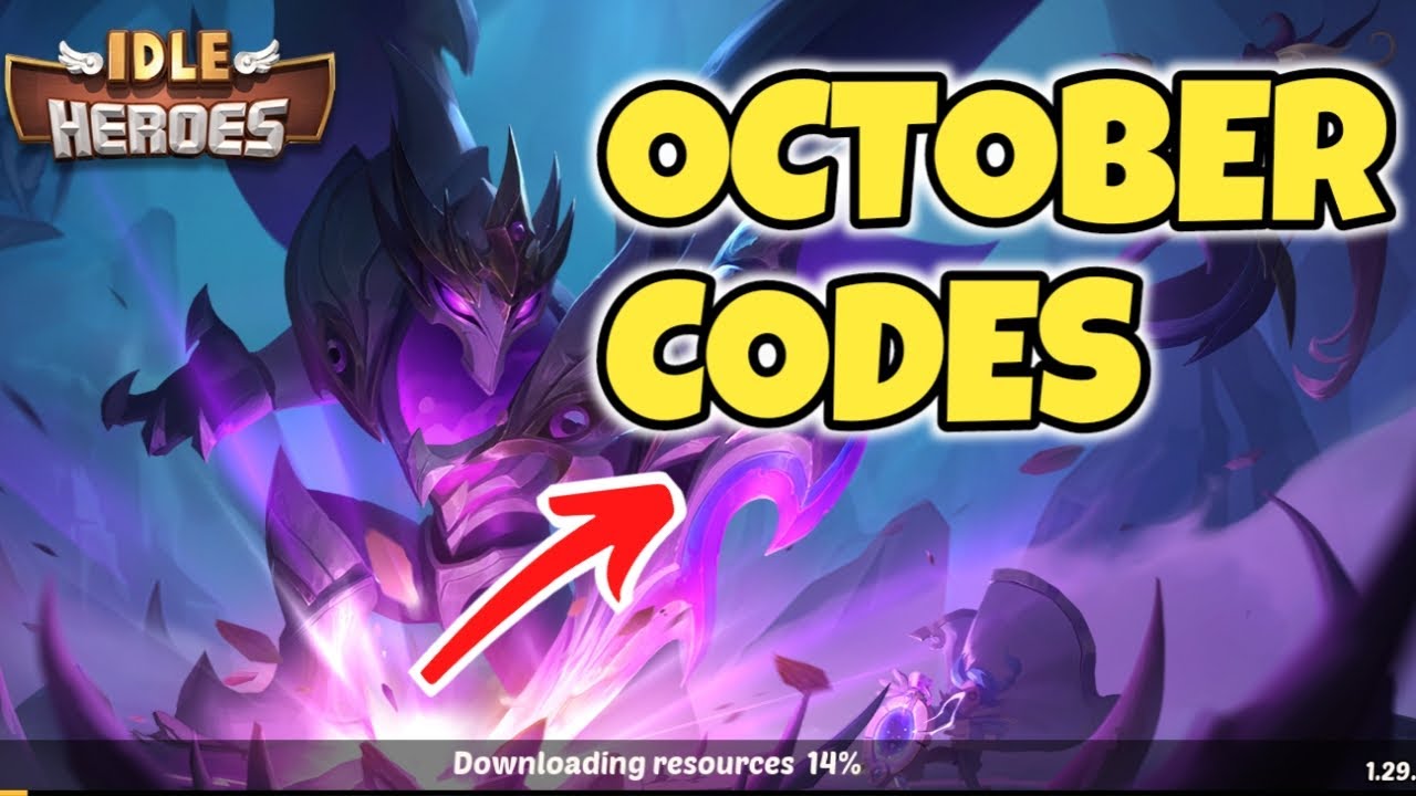 *October Codes* IDLE Heroes Redeem Code Idle heroes Codes New