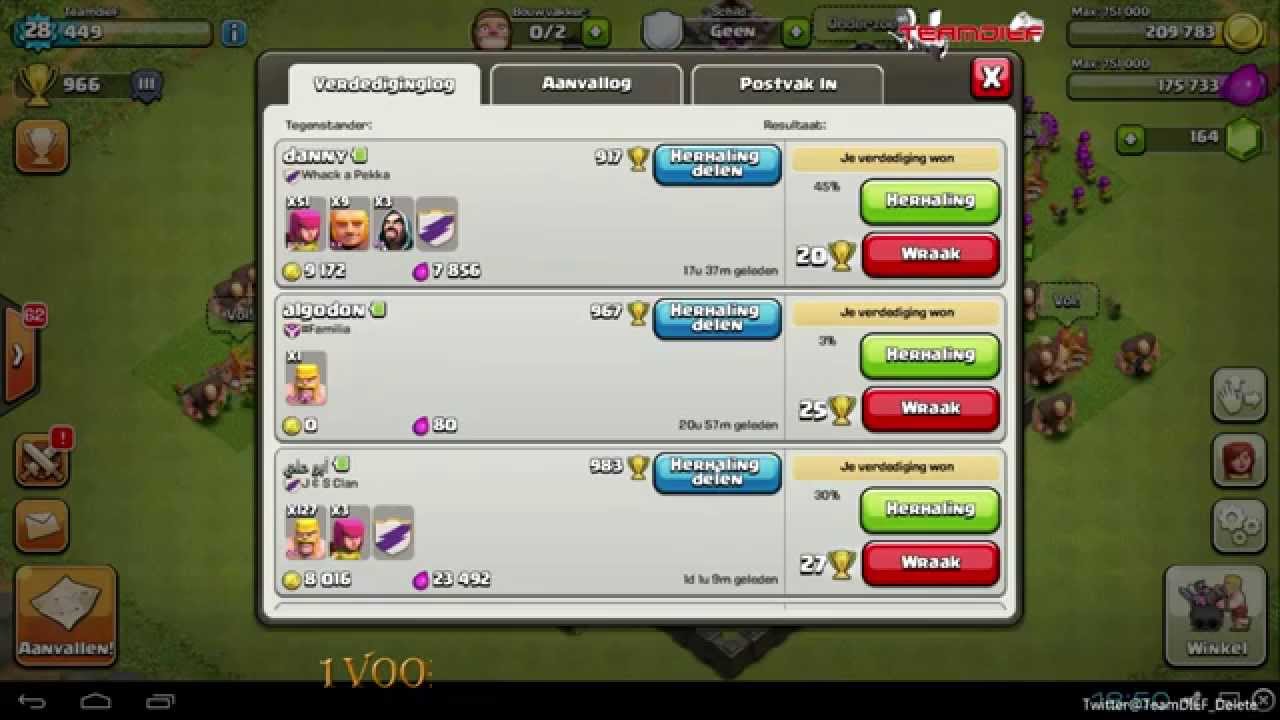 Uitslag Clan Invite Clash Of Clans Youtube