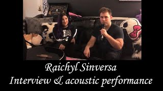 Raichyl Sinversa interview & acoustic performance @Discoveringbandsbymichaelnagy