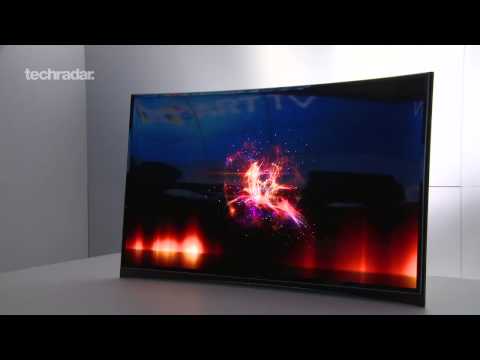 Samsung Ultra HD TV & Samsung Curved OLED TV First Look @ CES 2013