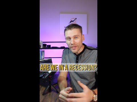 😱 Are we in a recession | Trading Coach