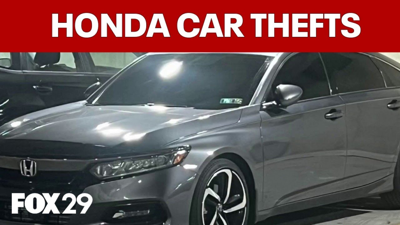 Honda thefts spike in Philadelphia, police warn owners