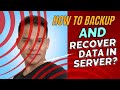 How to Schedule back up, backup once, and restore or recover the backup