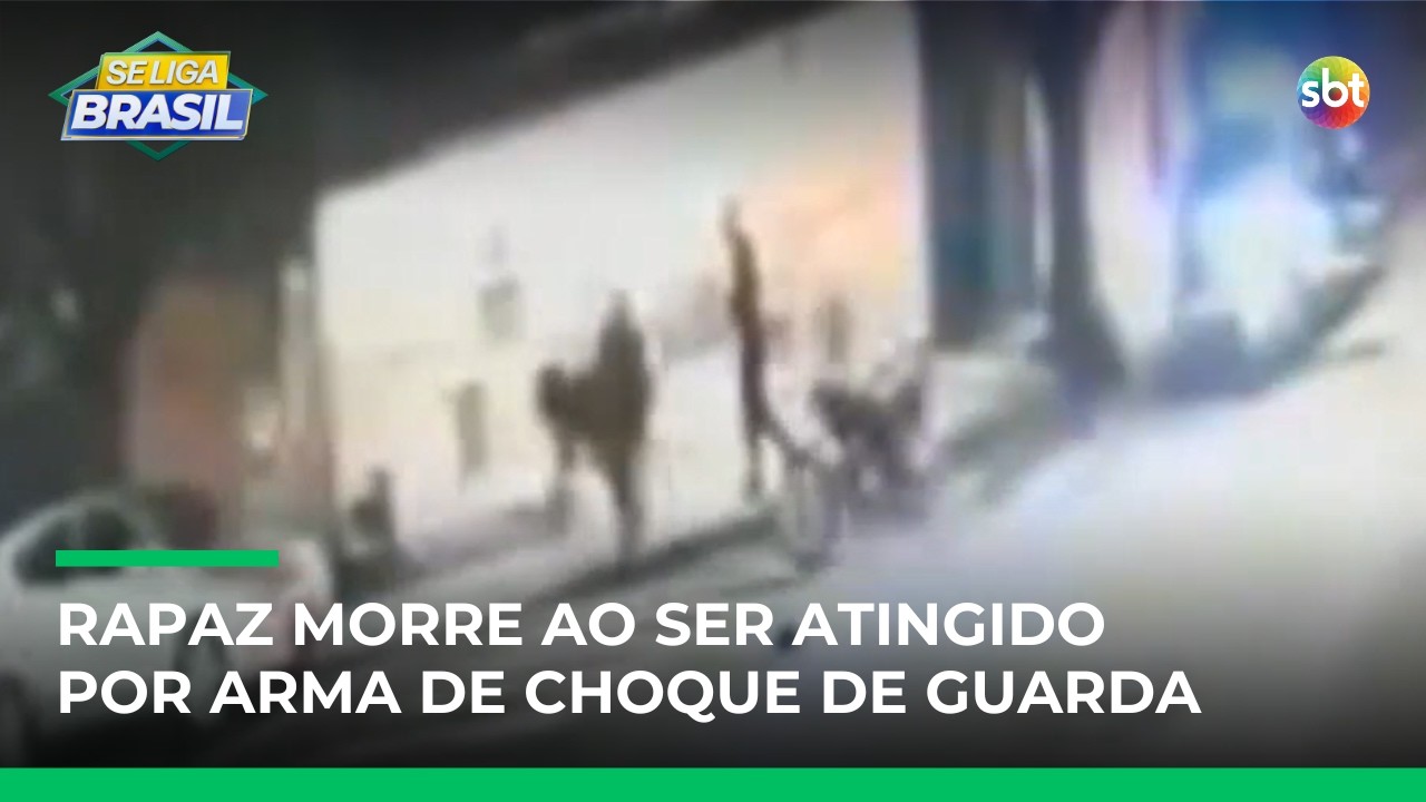 Guardas usam arma de choque e matam motociclista durante abordagem | #SeLigaBrasil