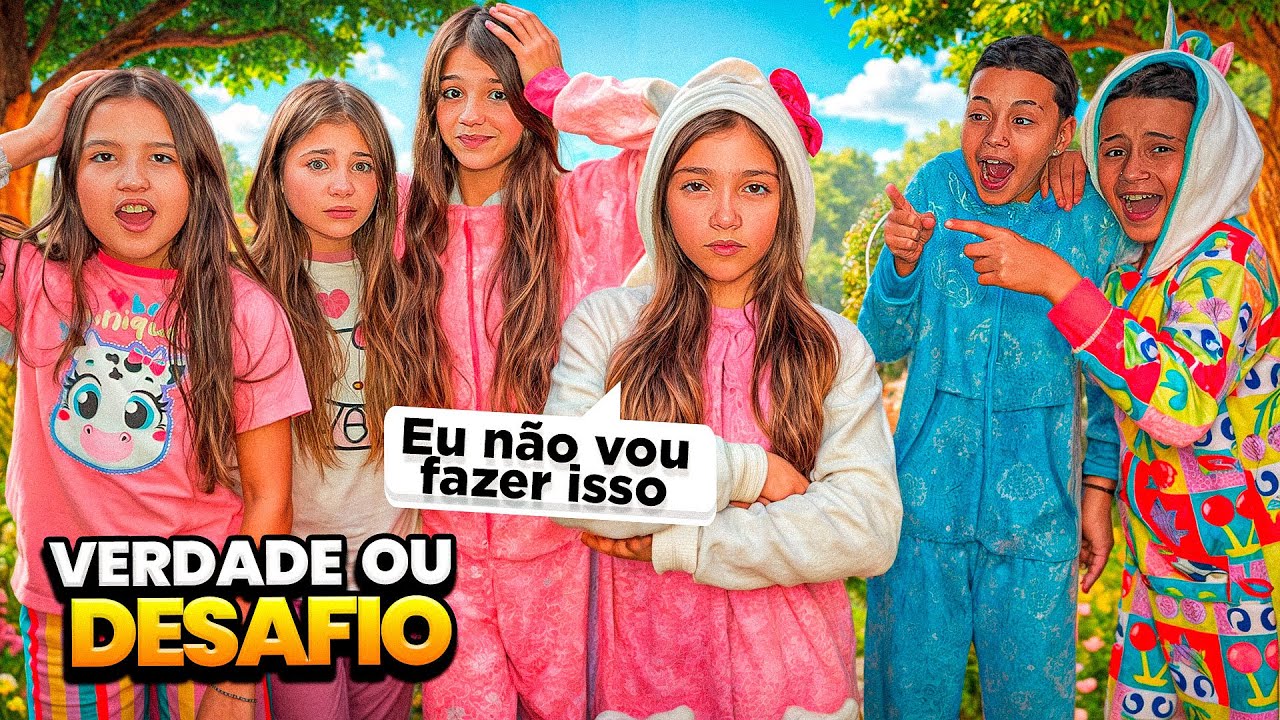 OS GÊMEOS ANTÔNIO E JP DESAFIARAM A LARA PARA UM DESAFIO EXTREMO 😱 •Lara Caruso•