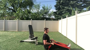 TSC Seated Row (timed static contraction)