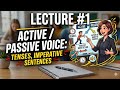 Active/Passive Voice for PMS/CSS/UPSC/One Paper exams|| Lecture #1/3 on Active/Passive Voice
