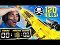 120 KILLS IN 18 MINUTES! 🤯 (Cold War Warzone)