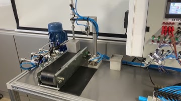 Automatización - Manipulador Avanzado con PLC y Cinta Transportadora