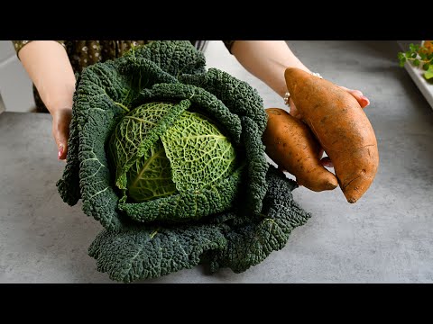 Kohl mit Skartoffeln ist besser als Fleisch! Einfaches und leckeres Kohlrezept!