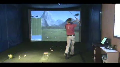Shelby Madden - Driver and Iron Swing (Back View)