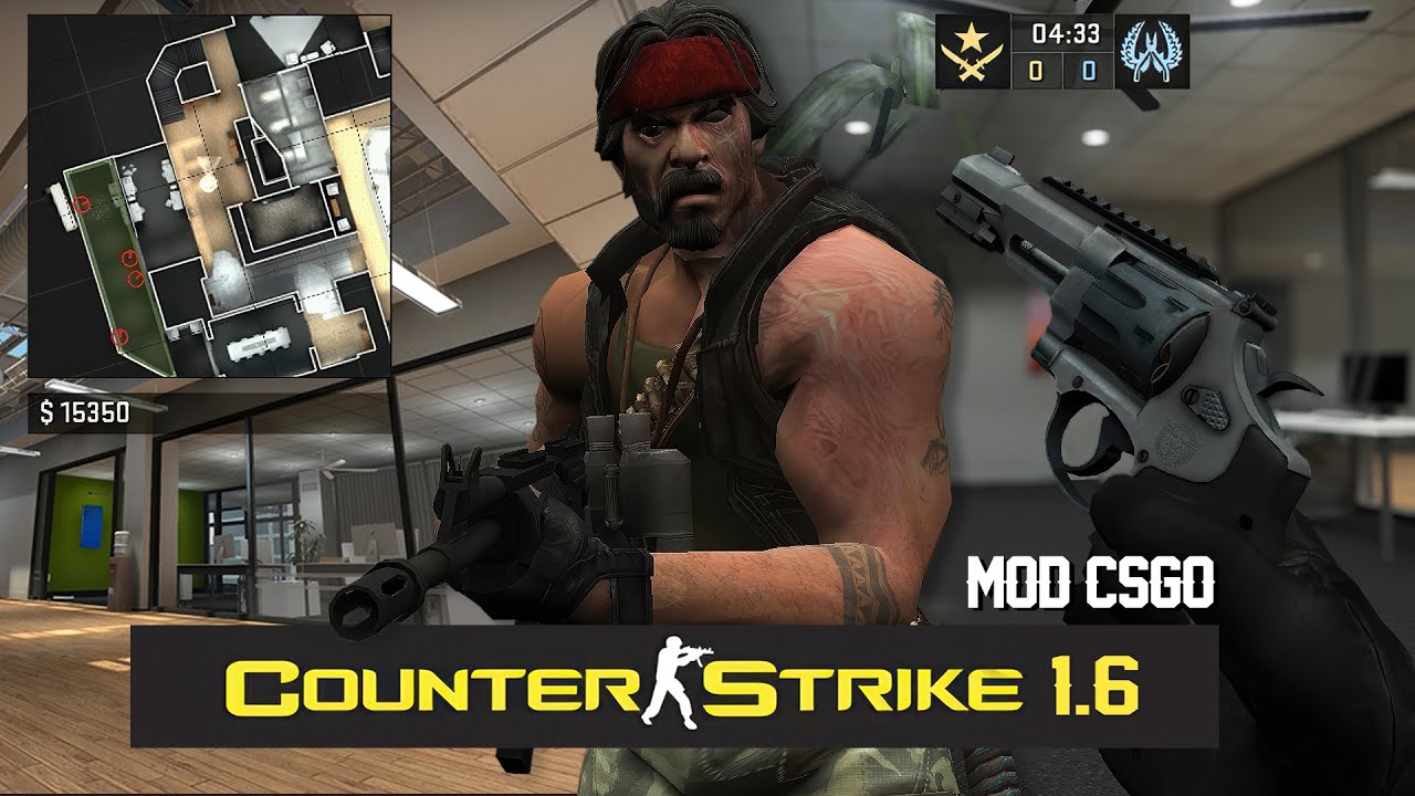 EL MEJOR MOD DEL COUNTER STRIKE 1.6 (MOD CS2 / CSGO) 🔥