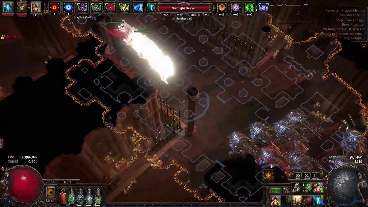 Shrapnel Path Path of Exile 3.26 Secret of the Atlas | Shrapnel Ballista (Normal ...