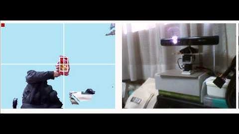 Kinect SDK + C# + サーボモータ2軸で物体追跡の実験(その２)