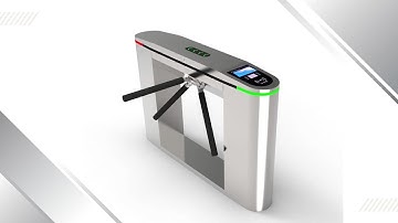 Access Control System Tripod Turnstile Gate Supplier ZT-809A