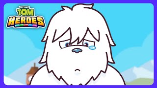 Monster Freezes the Whole Town! 🥶 - Talking Tom Heros | Kids Cartoons | WildBrain Hero Tower