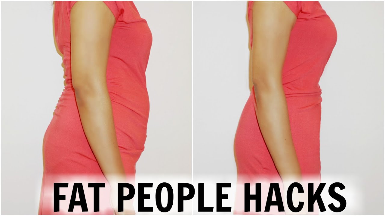 How To Look Slimmer, Fat People Hacks