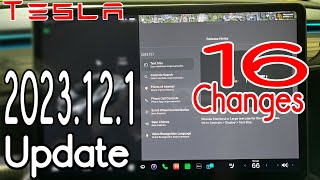 Tesla Model 3/Y - Software Update 2023.12.1 / 2023.12.5 screenshot 5