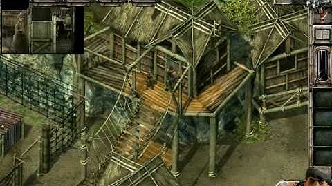 Commandos 2 Men Of Courage walkthrough: Bridge over the river Kwai(part 4)