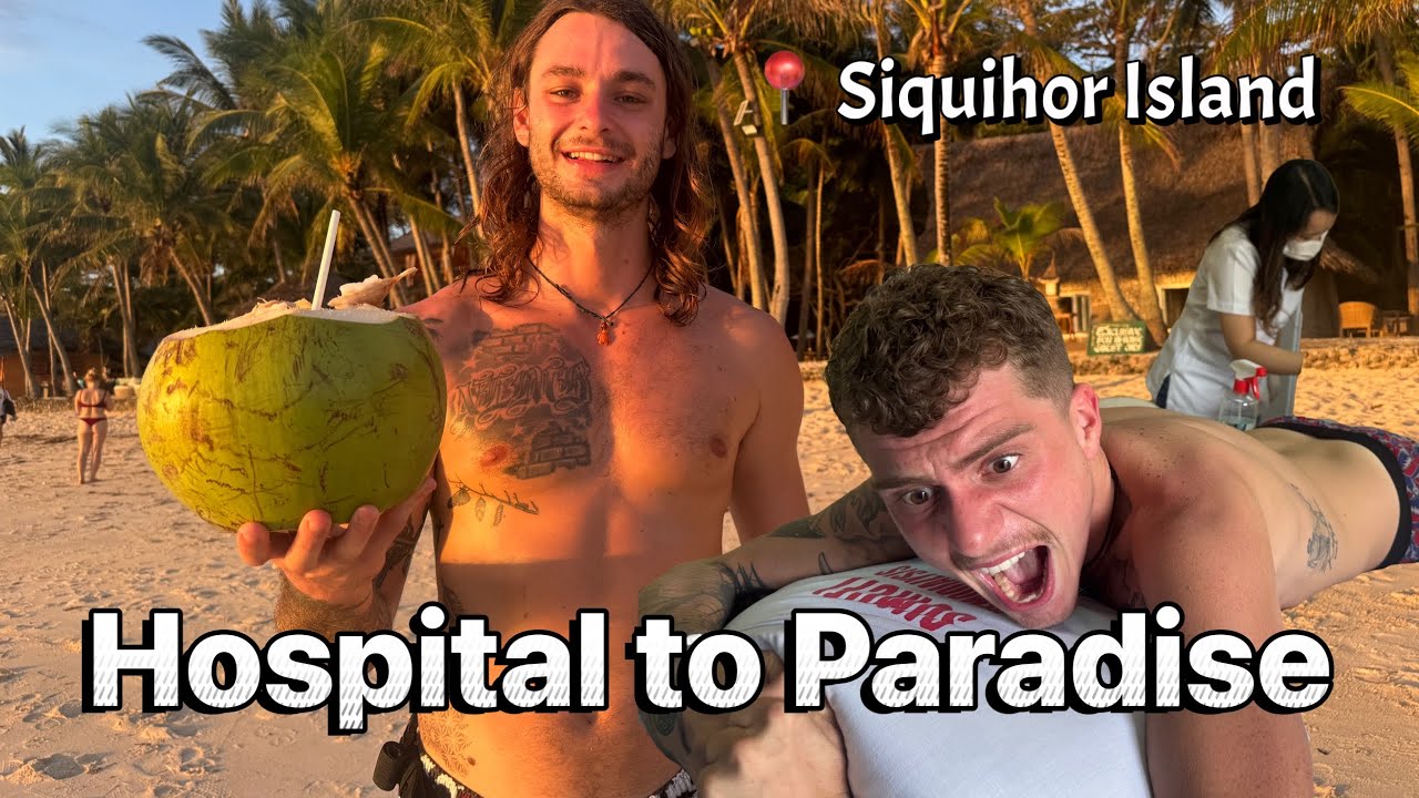 Я отвезла своего друга на мой любимый остров на Филиппинах... После больницы 🇵🇭