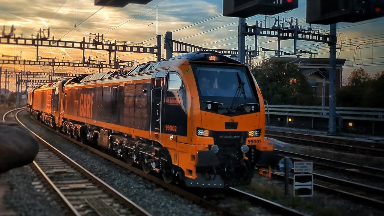 GBRF Class 73s, 73107 & 73201 with LT 4TC at Clapham