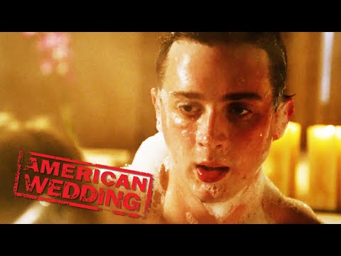 Finch and Stifler's Mom in the Bathtub | American Wedding