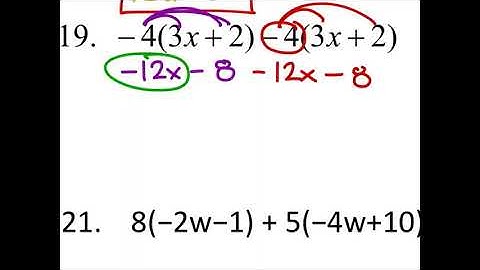 Simplifying Expressions with Distribution