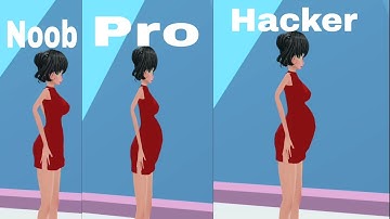 Pregnant Run:Noob vs Pro vs Hacker       Download link on description