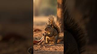 🐿️ The Squirrel Who Earned Her Mangoes with Hard Work!. #viral #ai #hearttouching