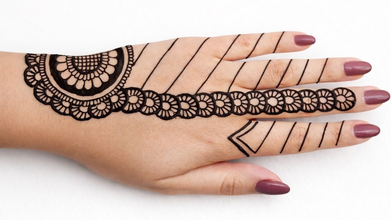 Easy to make Mehandi Designs | Mehandi designs for beginners | henna designs |