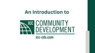 An Introduction to ICC Community Development