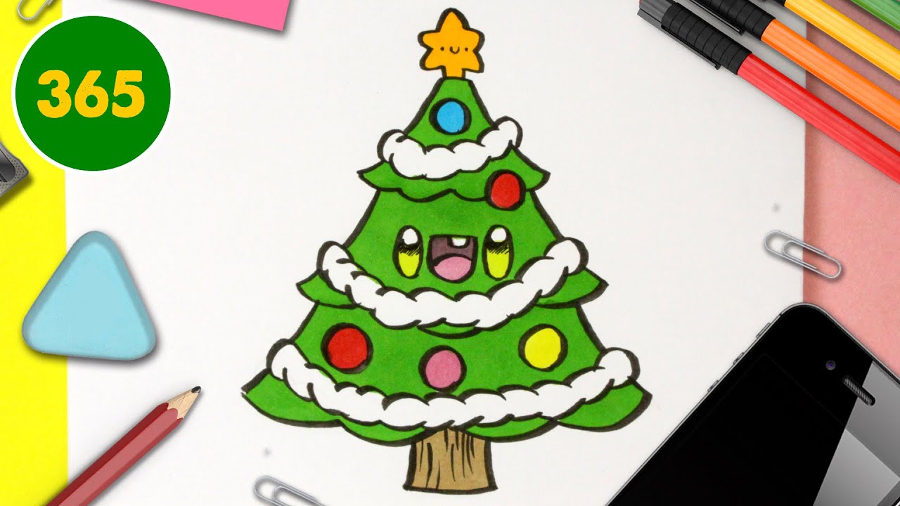 Dessins Kawaii De Noel