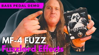 'MF4' FUZZ by Fuzzlord Effects | MASSIVE Bass Pedal Demo Ideal for Doom, Sludge & Drone