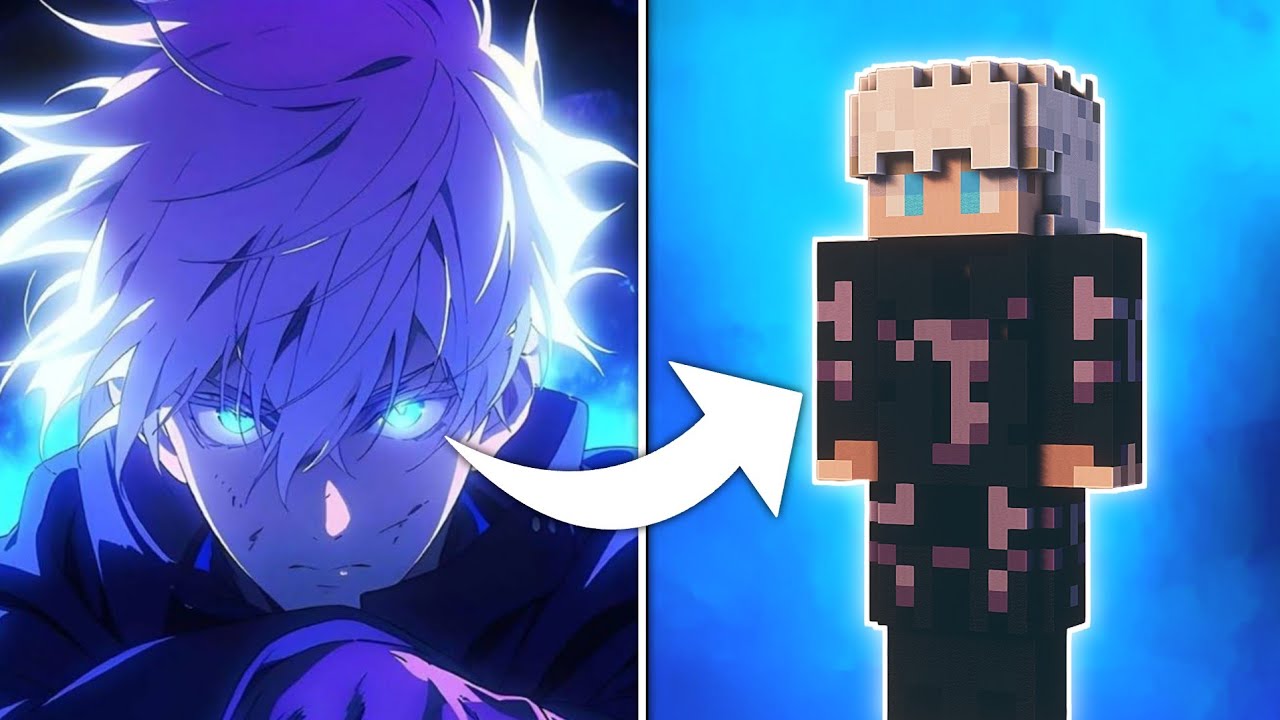 How To Build Satoru Gojo's Statue In Minecraft 1.21 || Minecraft Tutorial