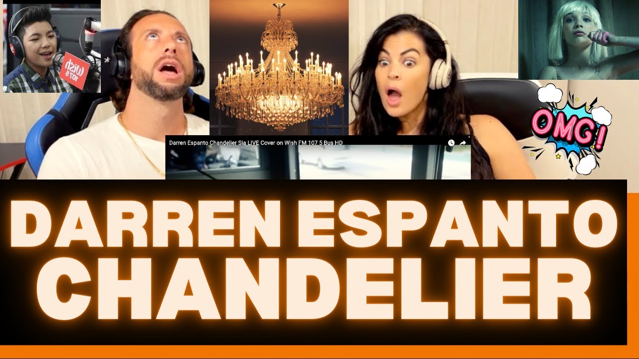 Впервые слышу Даррена Эспанто - Chandelier Reaction (кавер SIA) - ГОВОРИМ О БЕЗУМНОМ ВОКАЛЕ!