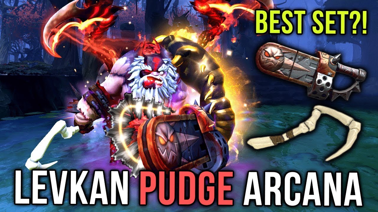 Levkan Best Pudge Player With Arcana And Best Set Dota 2