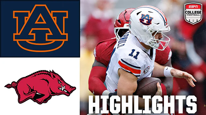 Auburn Tigers vs. Arkansas Razorbacks | Full Game Highlights | ESPN College Football